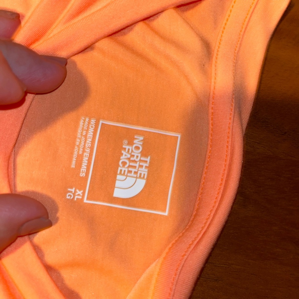 The North Face Vibrant Orange Top